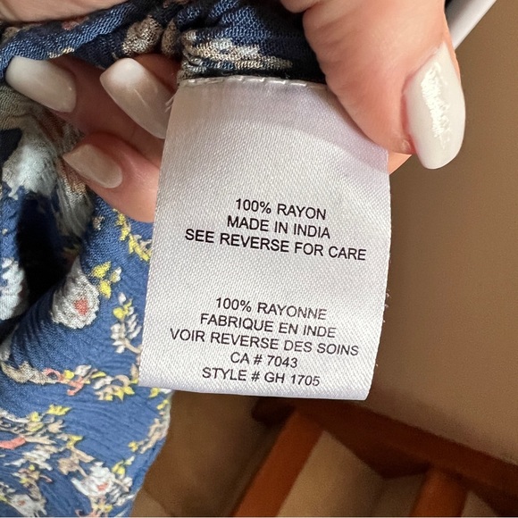 100% rayon summer flowey jumpsuit - Picture 4 of 10